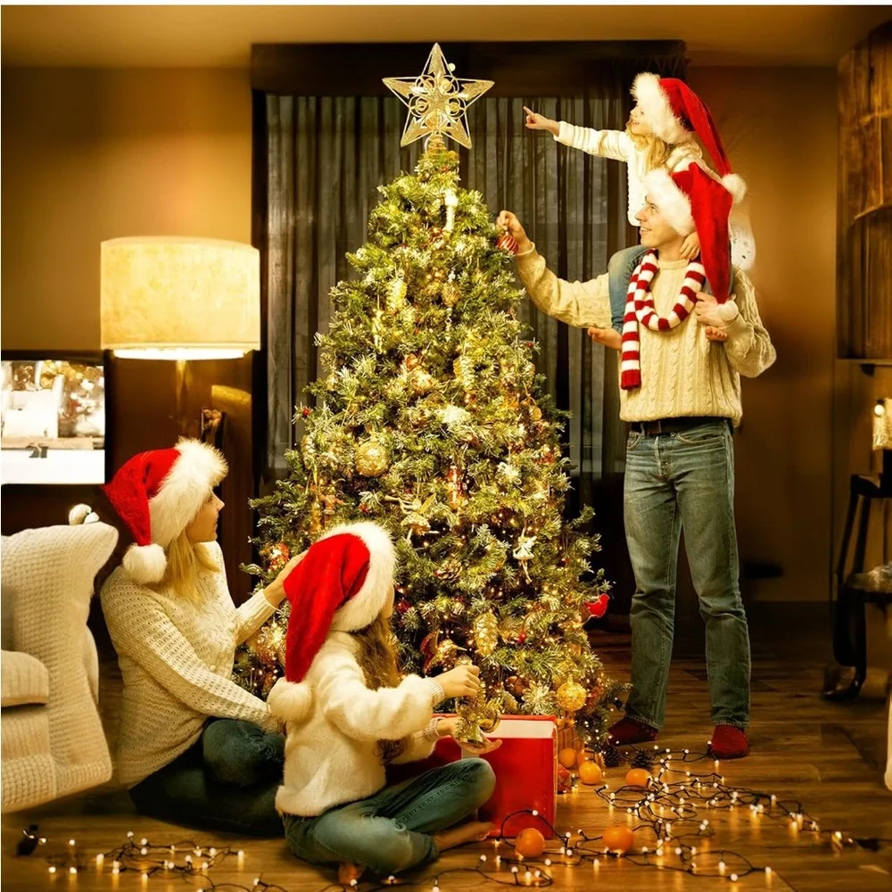 Gold Star Tree Topper